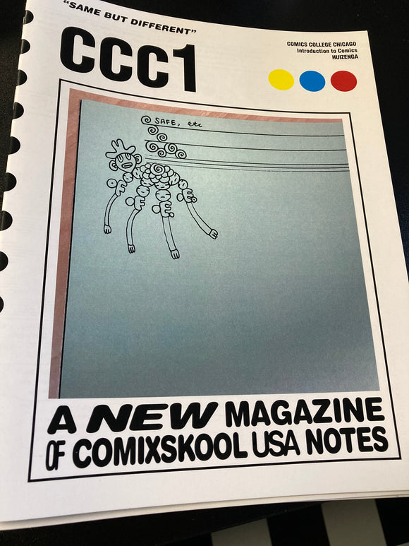 (C) Kevin Huizenga - CCC1: A New Magazine of Comixskool USA Notes - sc