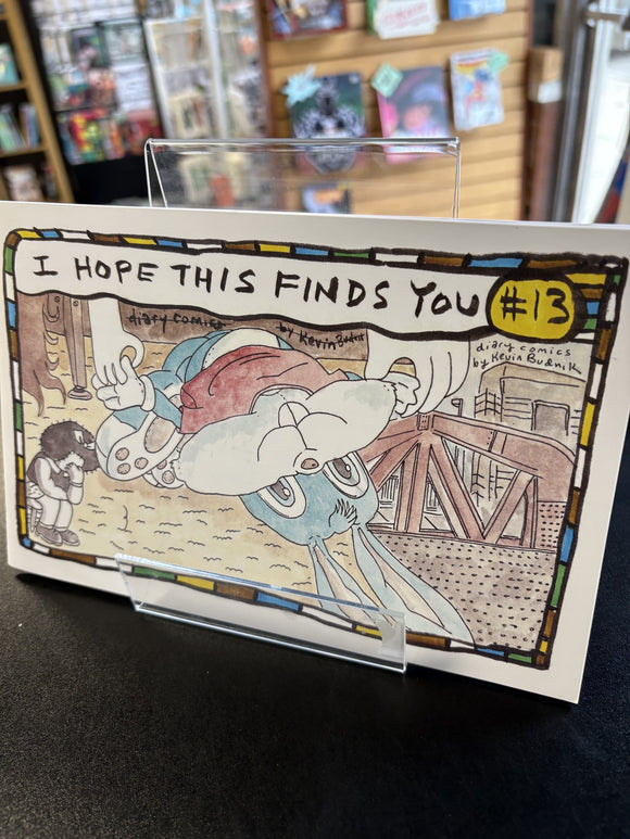 (C) Kevin Budnik - I Hope This Finds You #13 - mini comic