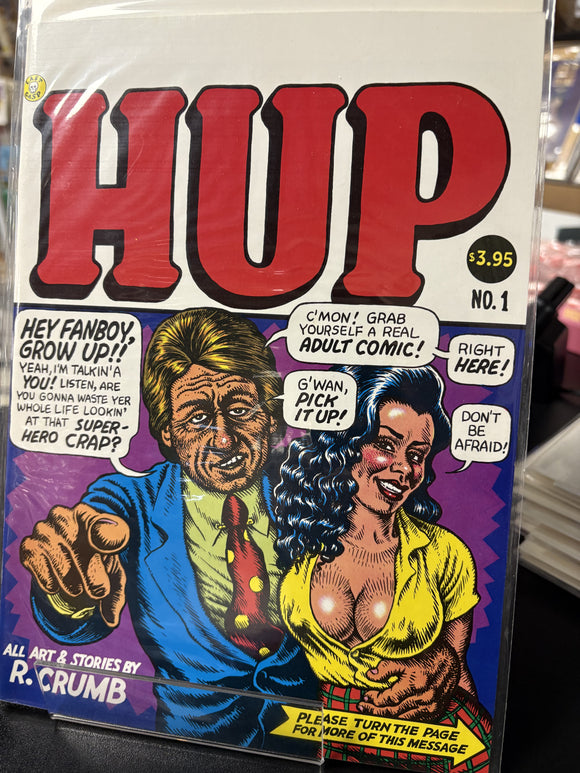 (OOP) Crumb - HUP #1 - comic book