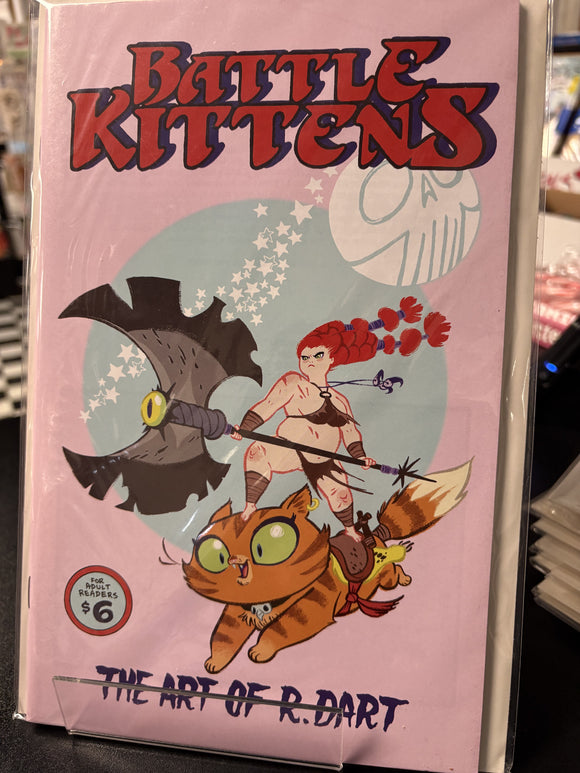 (OOP) R Dart - Battle Kittens - comic book