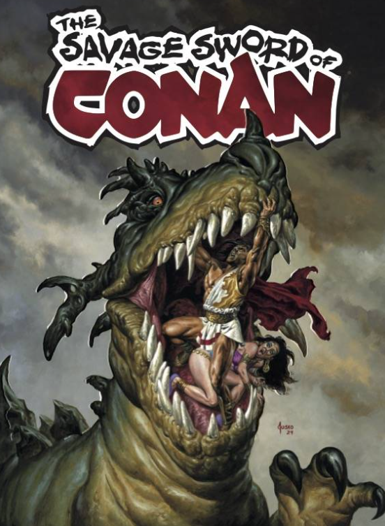 Savage Sword of Conan #5, cover A (Titan 2024)- comic book