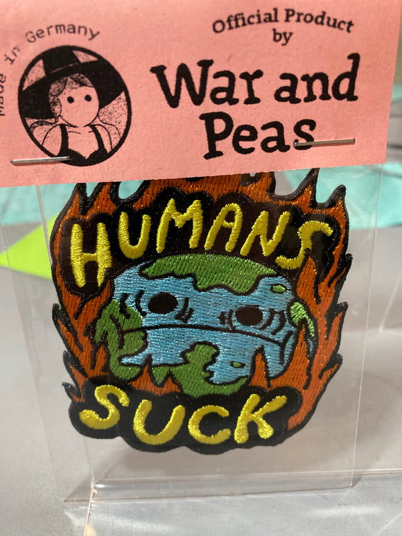 War and Peas (Elizaberth Pich/Jonathan Kunz) - Humans Suck Patch