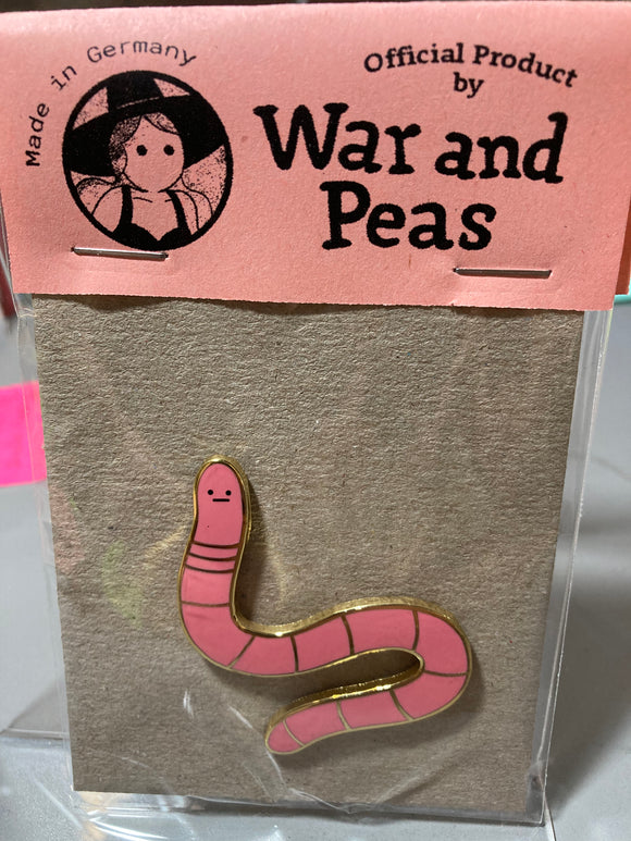 War and Peas (Elizaberth Pich/Jonathan Kunz) - Worm Pin